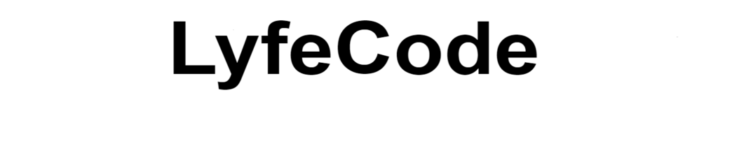 Logo LyfeCode Web Design Dark